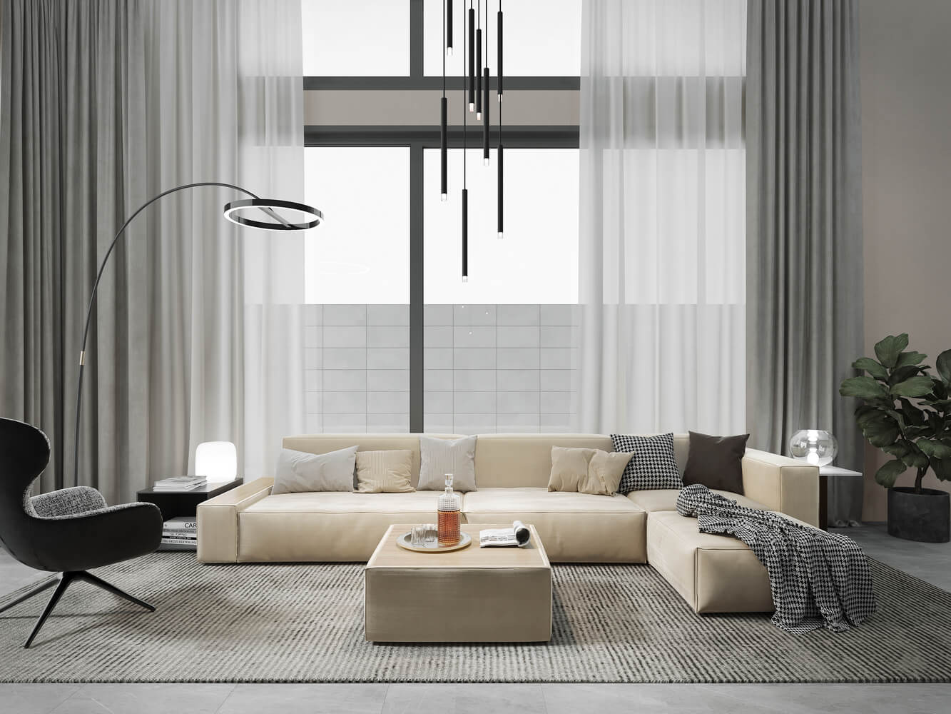 Der moderne Wohnstil - Wohnzimmer modern einrichten