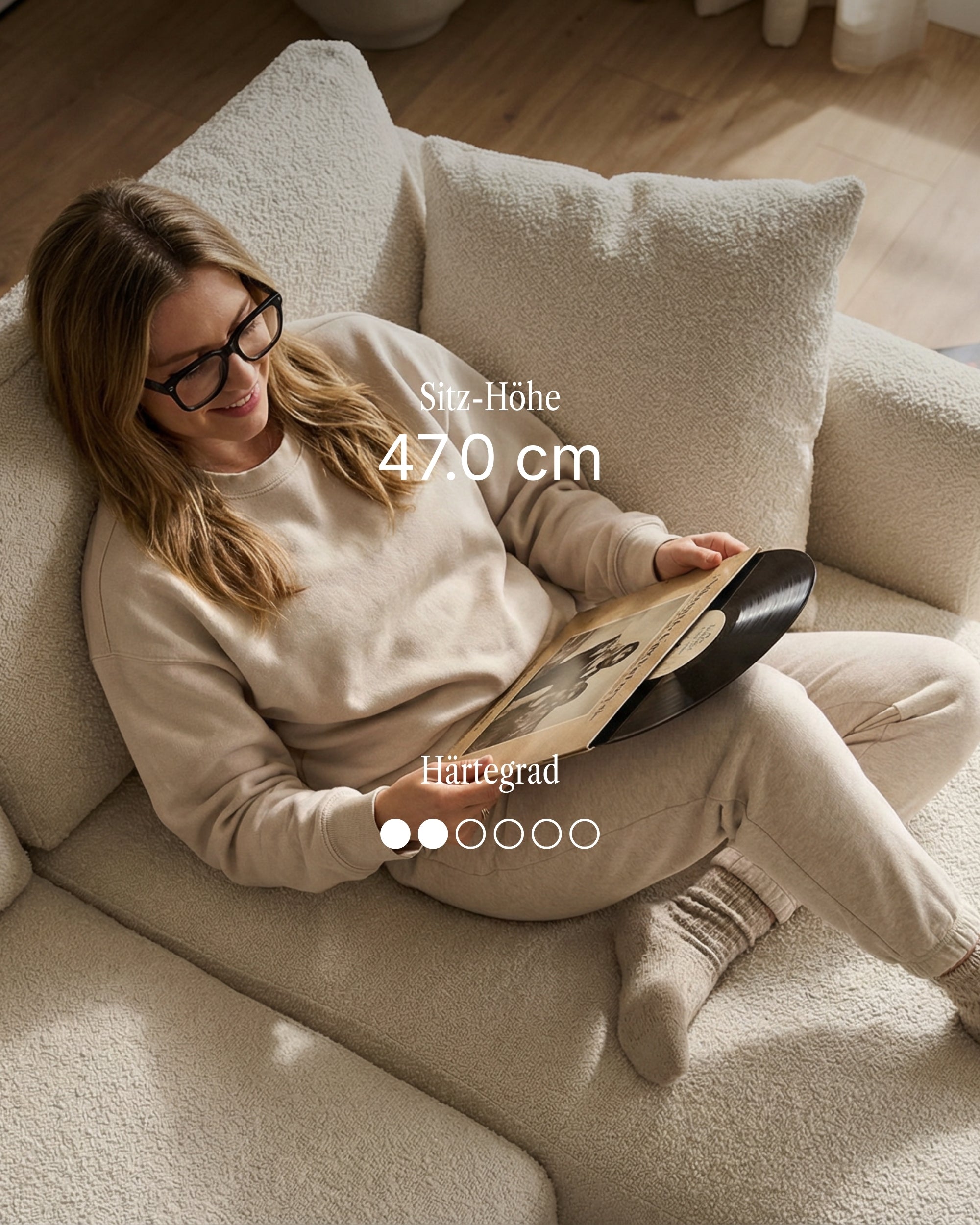 Modular sofa Aera 2-seater
