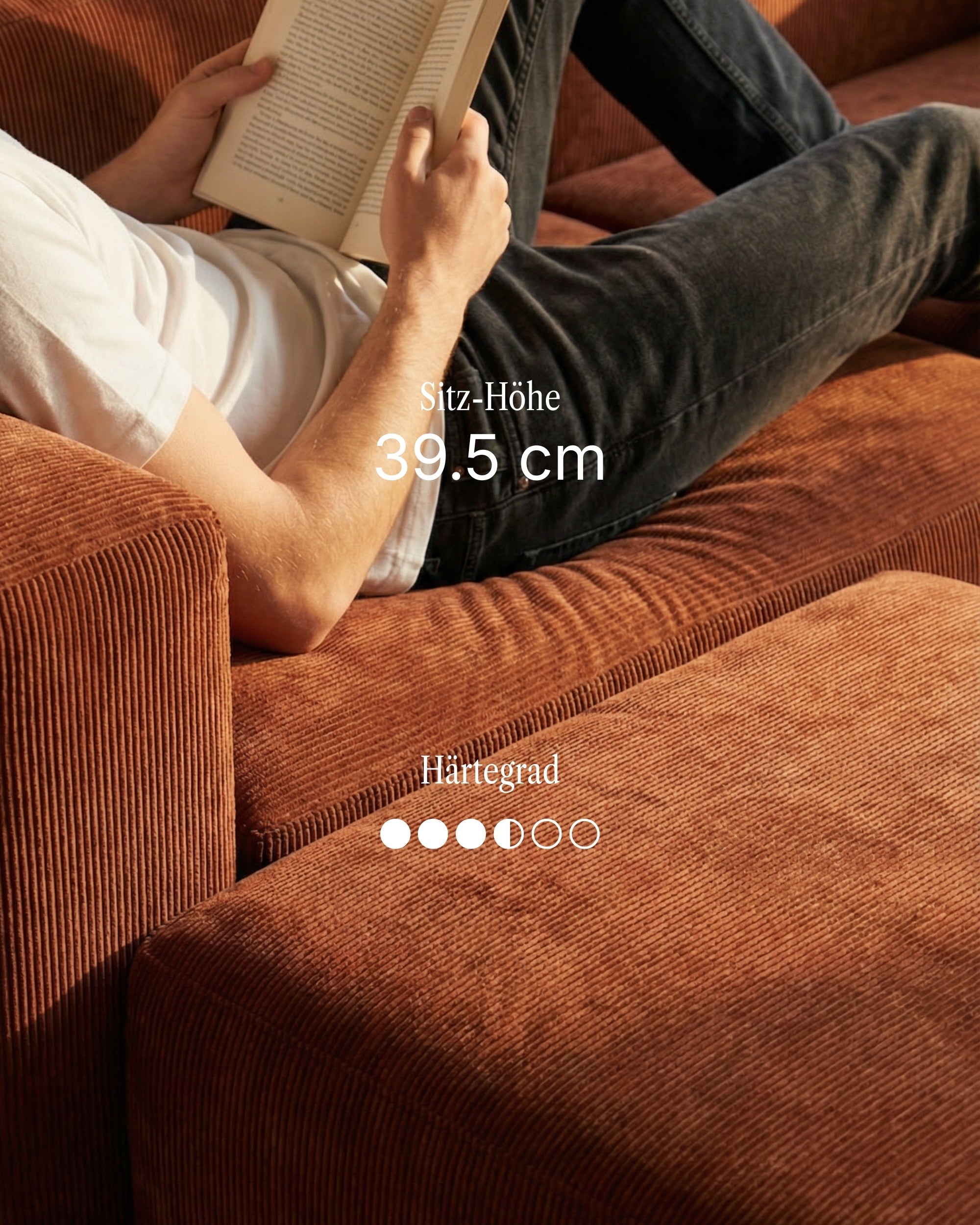 Austrian modular corner sofa Harvey 4-seater with sleep function
