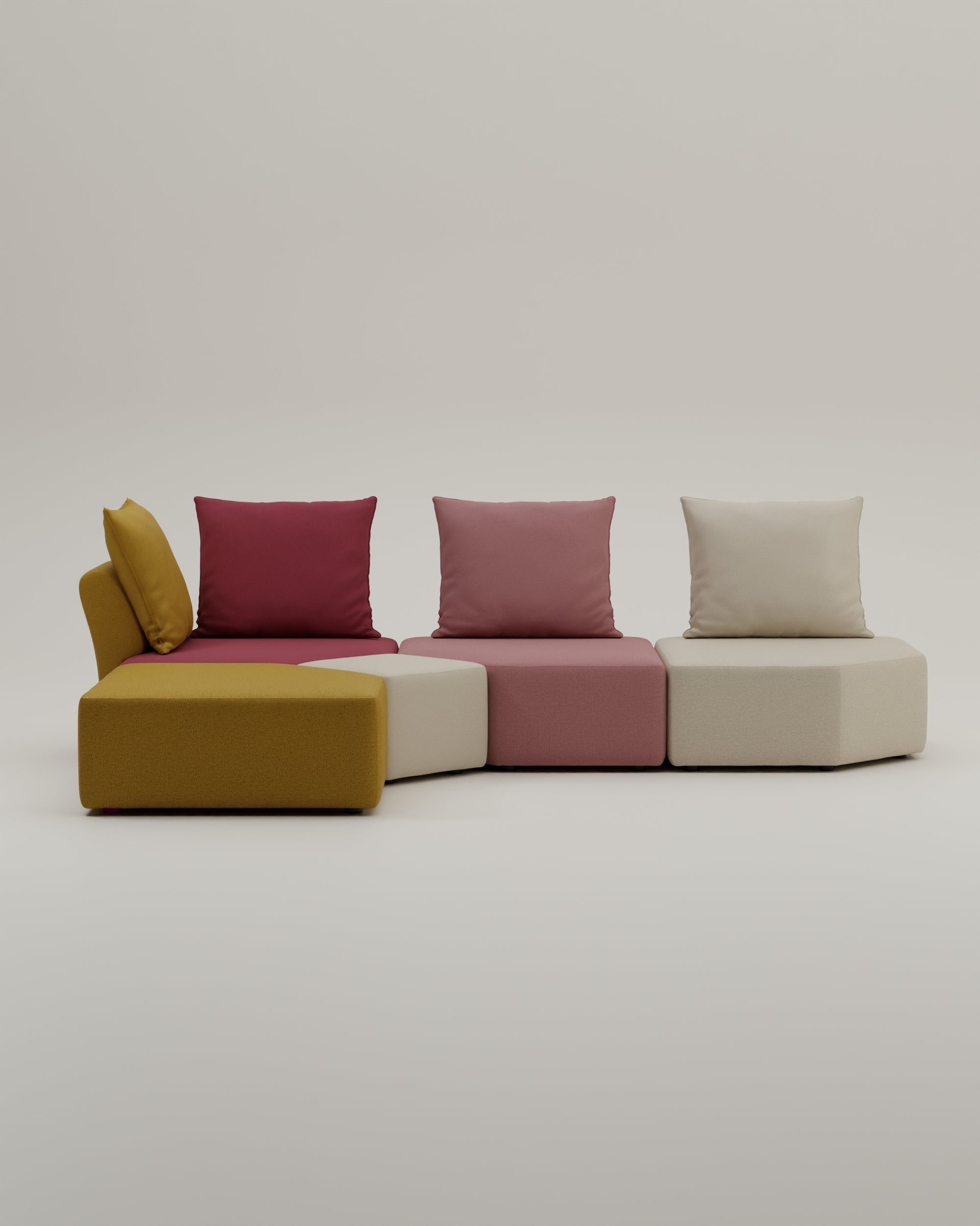 Special Edition Berry - Modulares Sofa Katrina