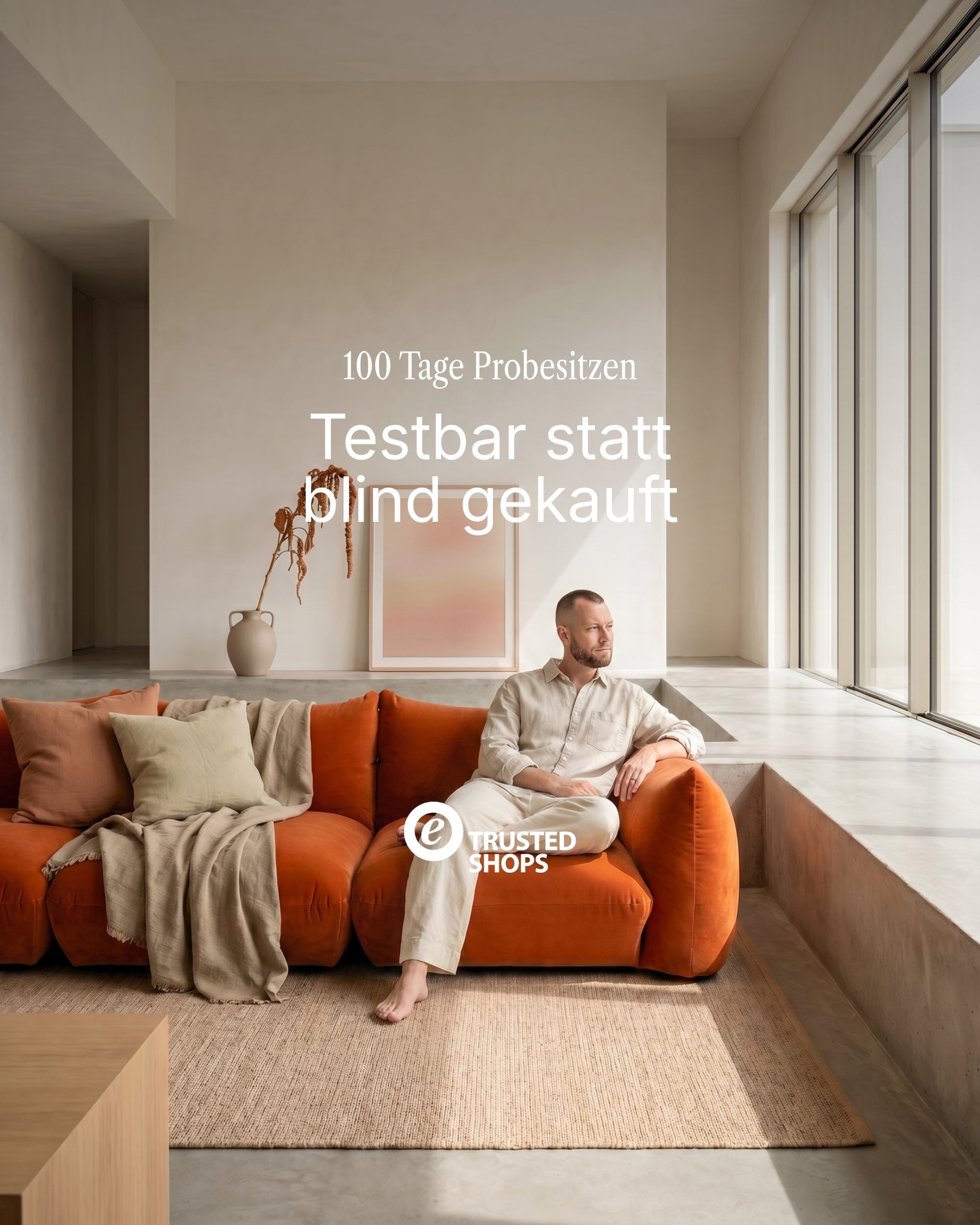 Modulares Sofa Luma 2-Sitzer