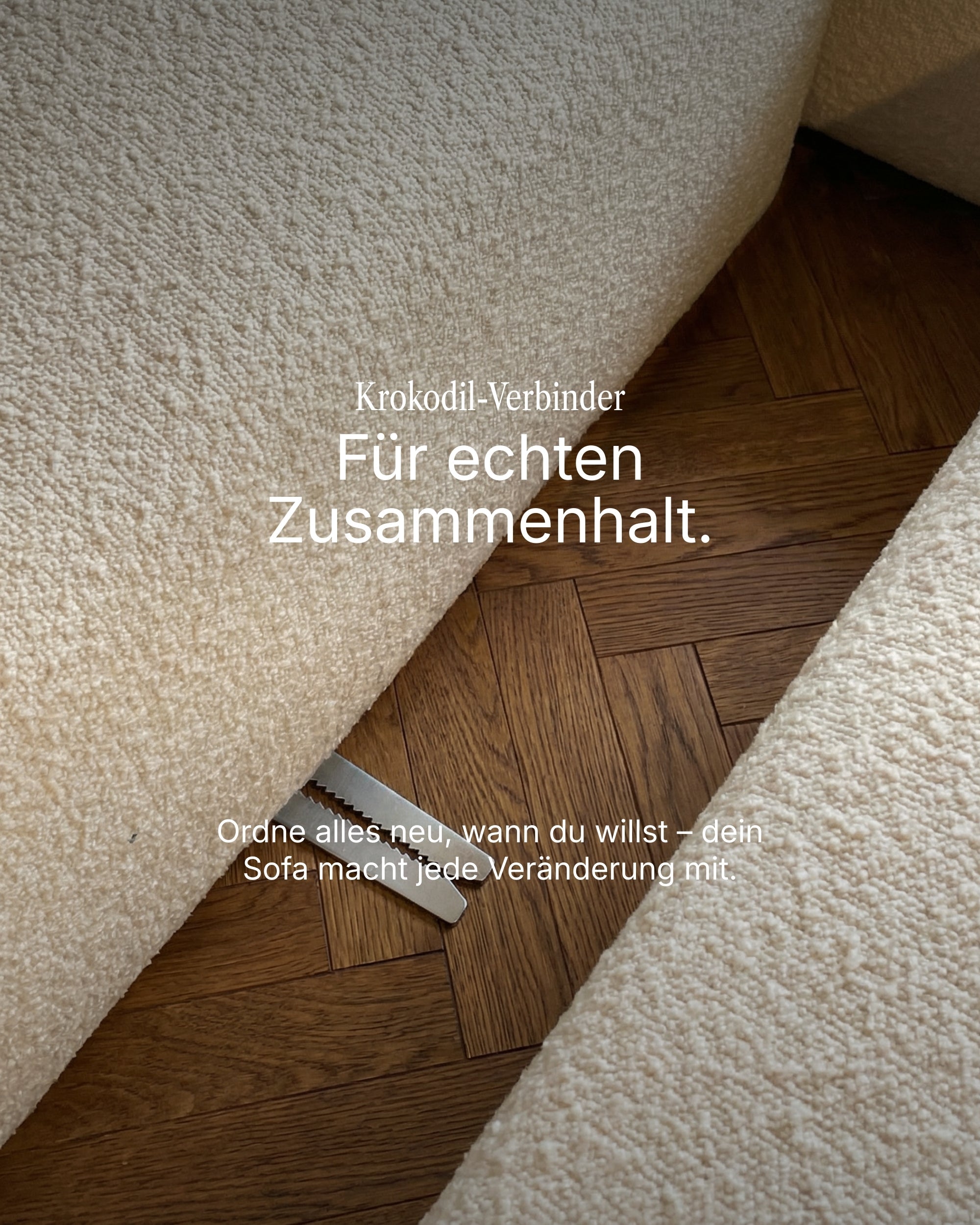 Modular sofa Nina U-shape / living room suite with sleeping function