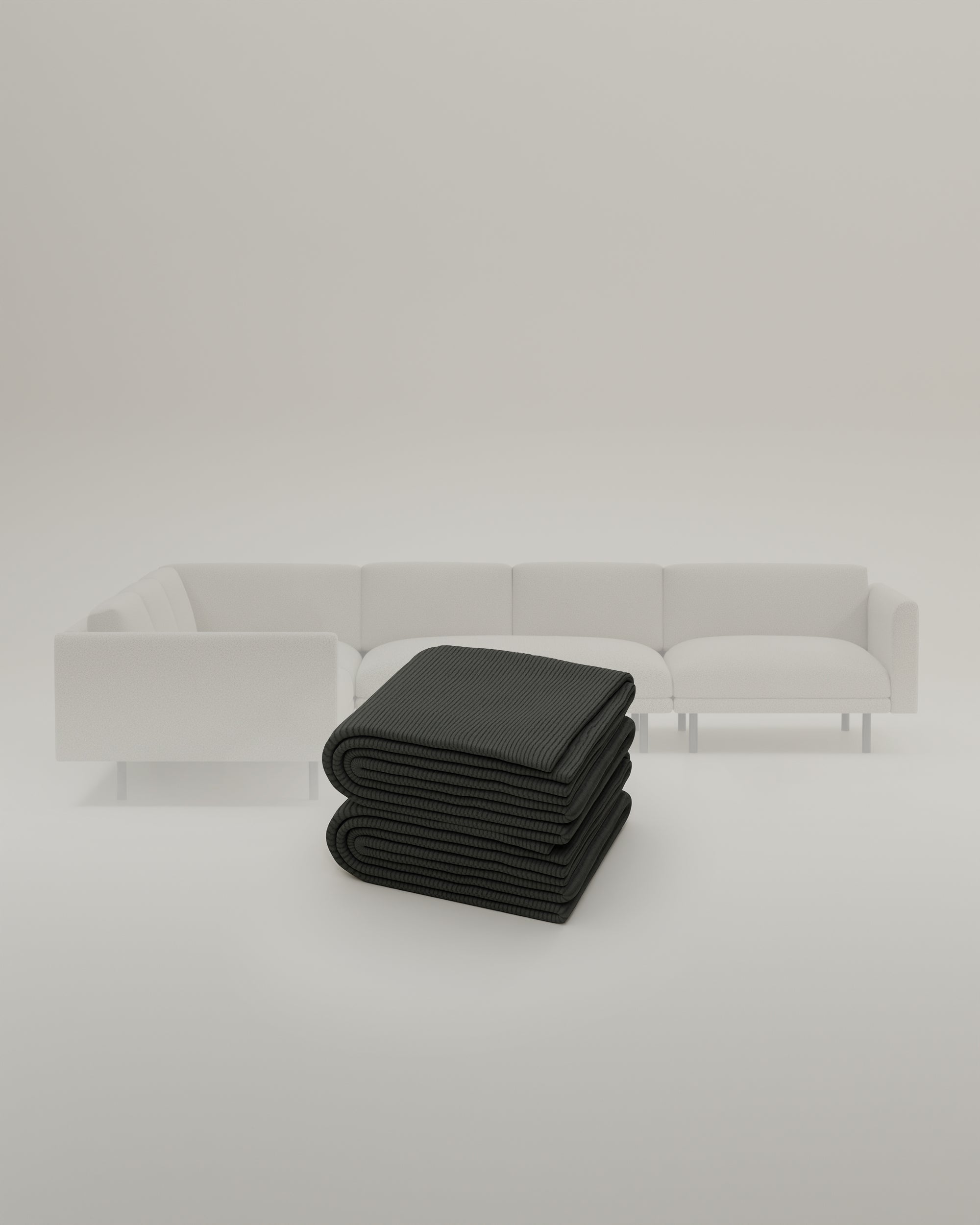 Fabric cover - Modular sofa Aera corner sofa XL with sleeping function