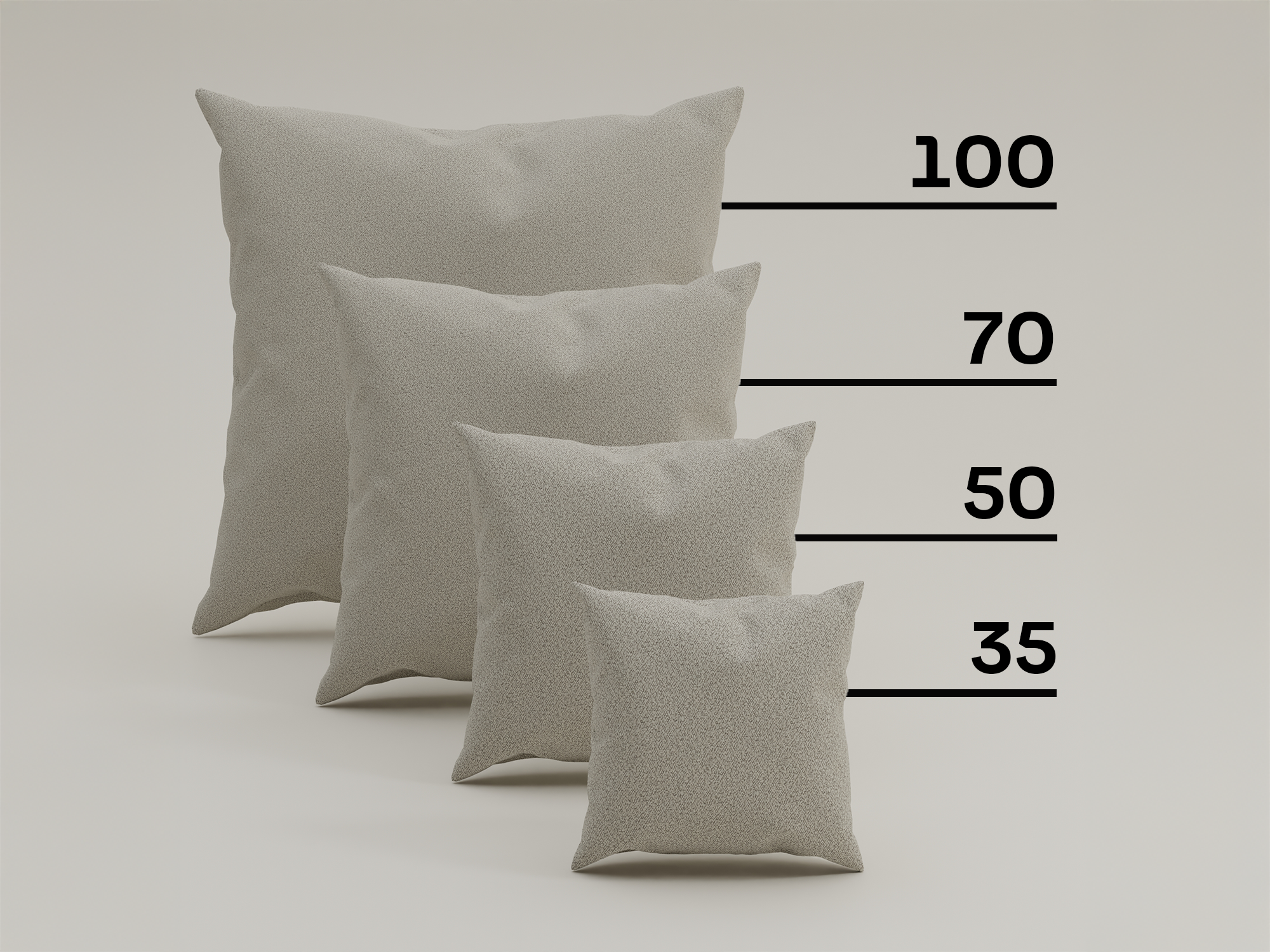 Veluno decorative cushion