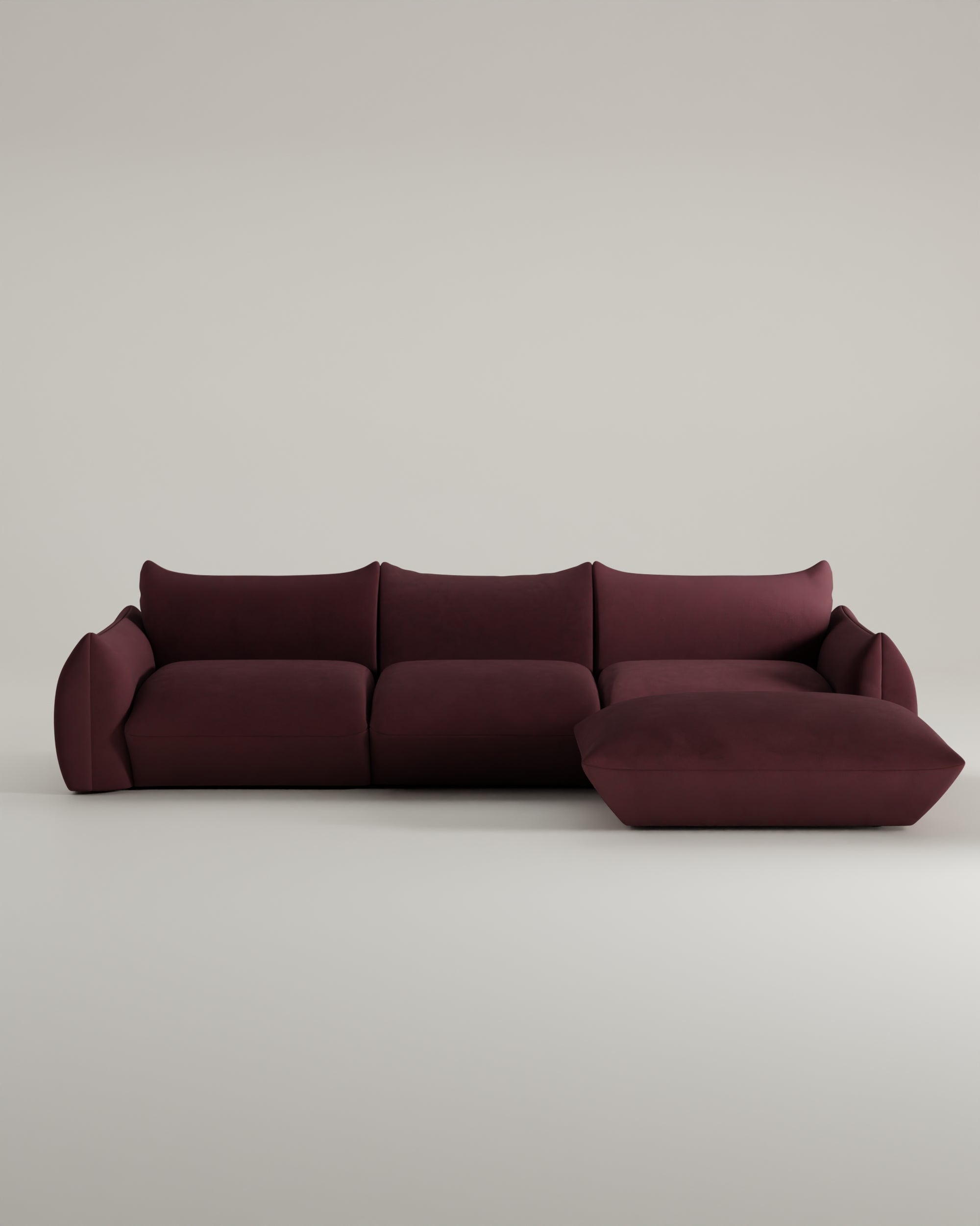 Luma modular sofa L 4-seater with sleep function