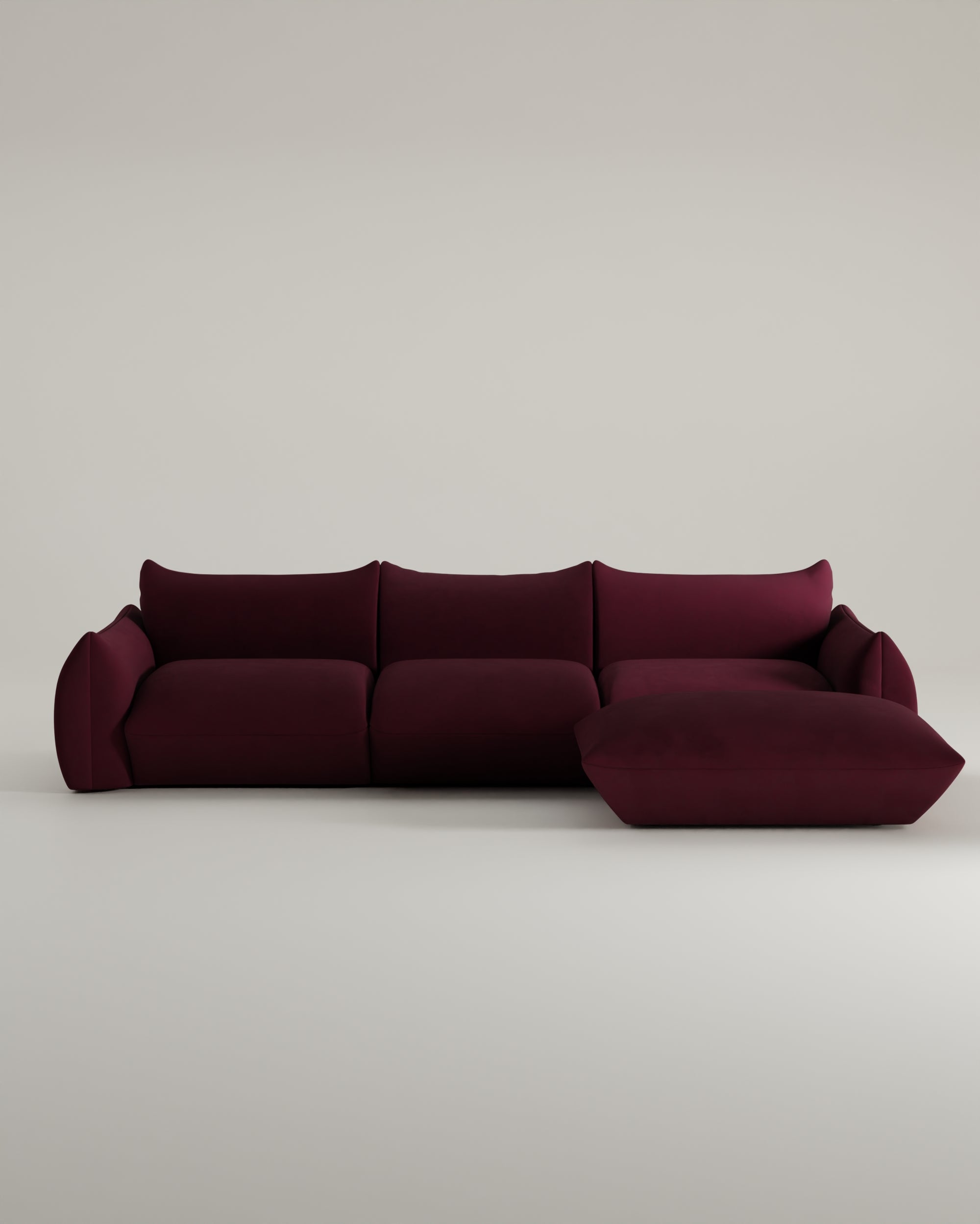 Luma modular sofa L 4-seater with sleep function