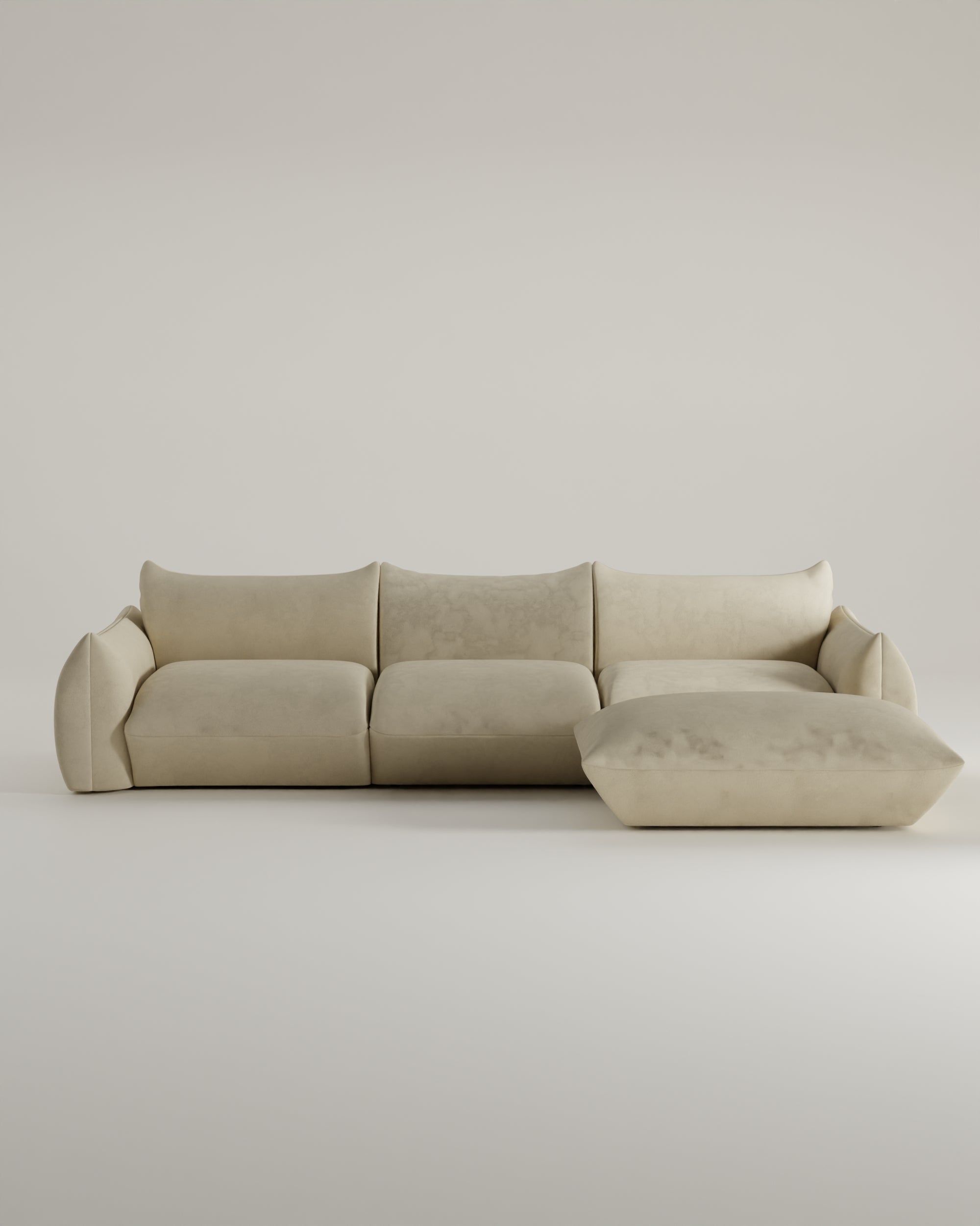 Luma modular sofa L 4-seater with sleep function