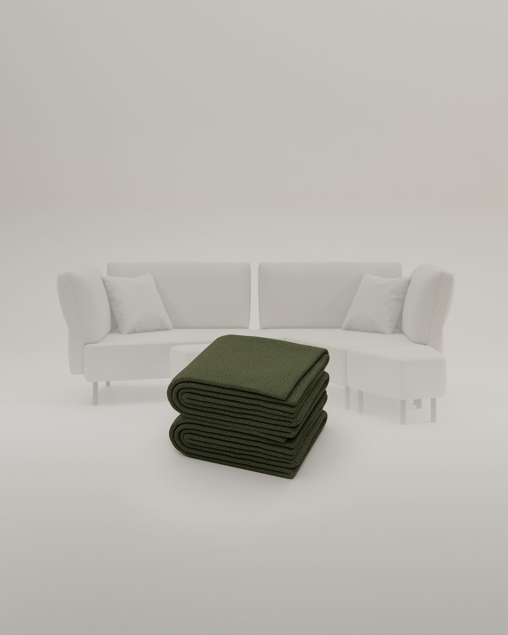 Stoffbezug Fuego Cappuccino - Modulares Sofa Mike - Individuell Joanna