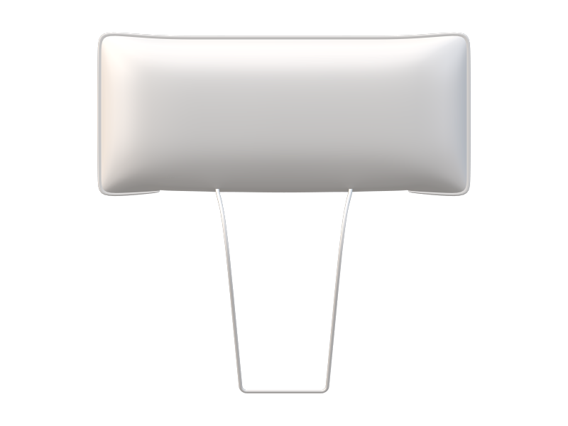 Kopfstütze mit Naht (Configurator)