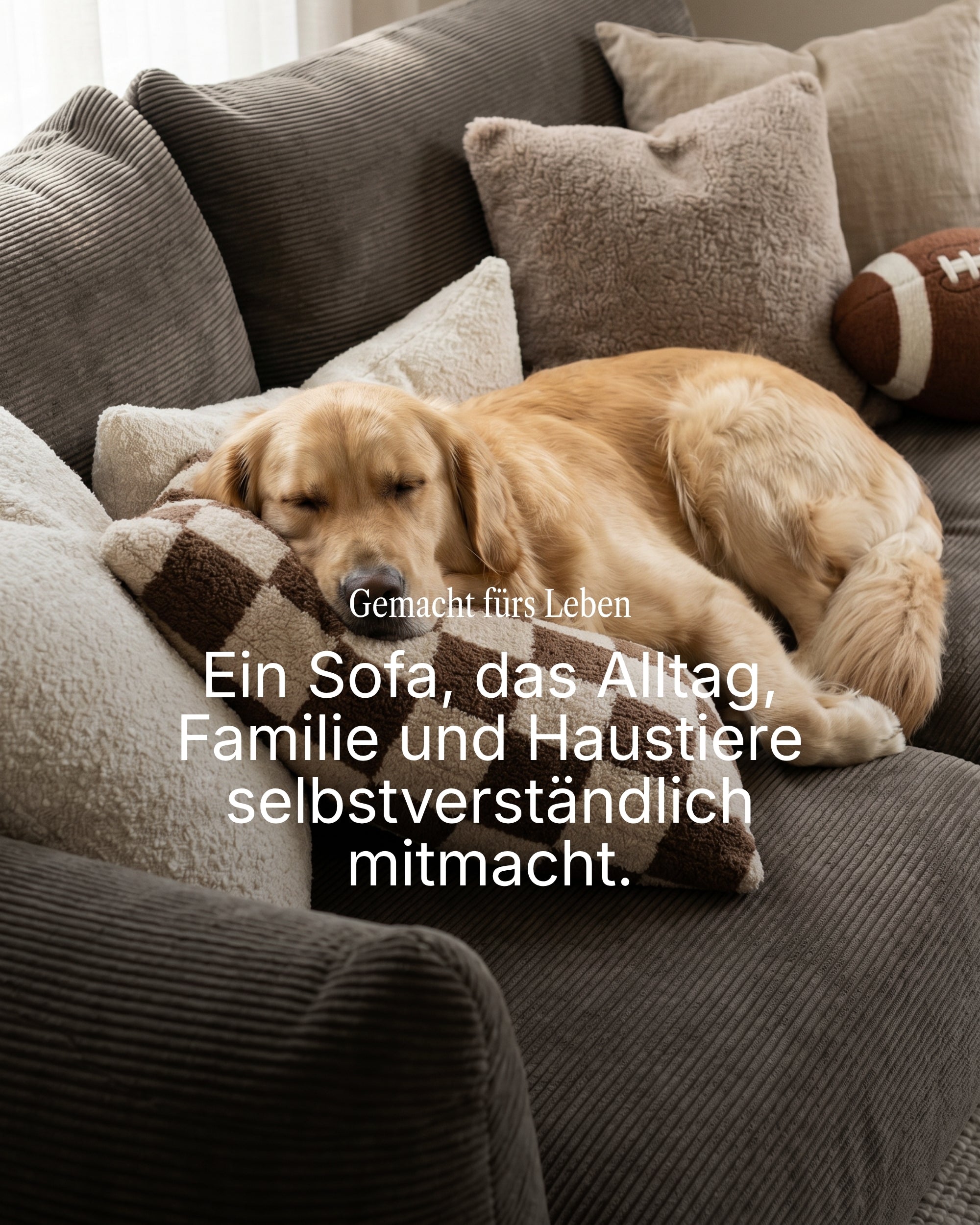 Modulares Sofa Luma 2-Sitzer
