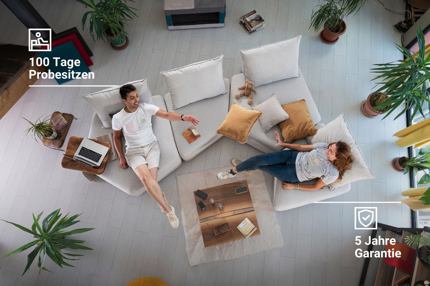 Outlet - Katrina modular sofa with sleeping function