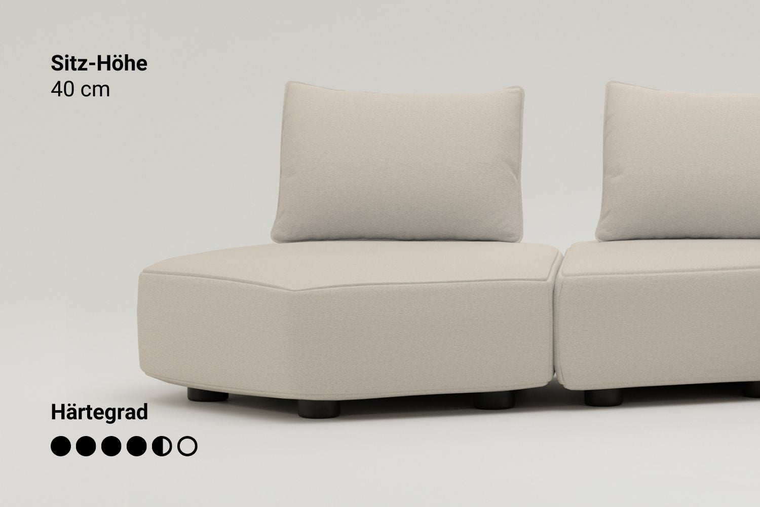 Outlet - Katrina modular sofa with sleeping function