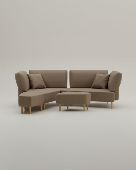 Modular sofa Mike with sleeping function 