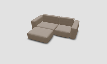 Fabric cover - Harvey seat 116x116