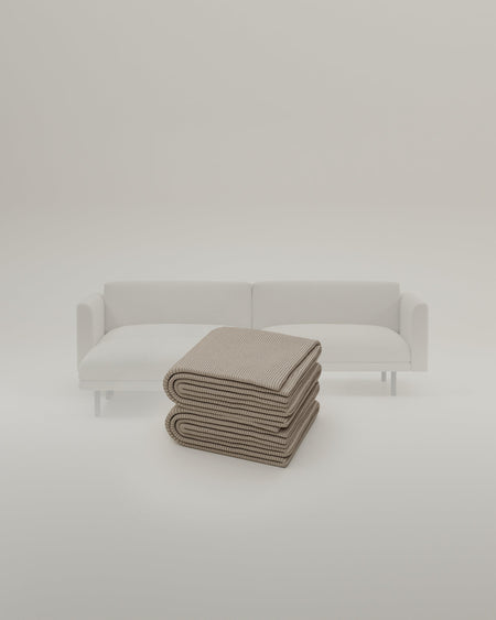 Fabric cover - Modular sofa Aera 2.5-seater with ottoman and sleeping function