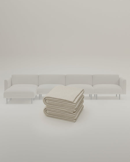 Fabric cover - Modular sofa Aera 5-seater with sleeping function