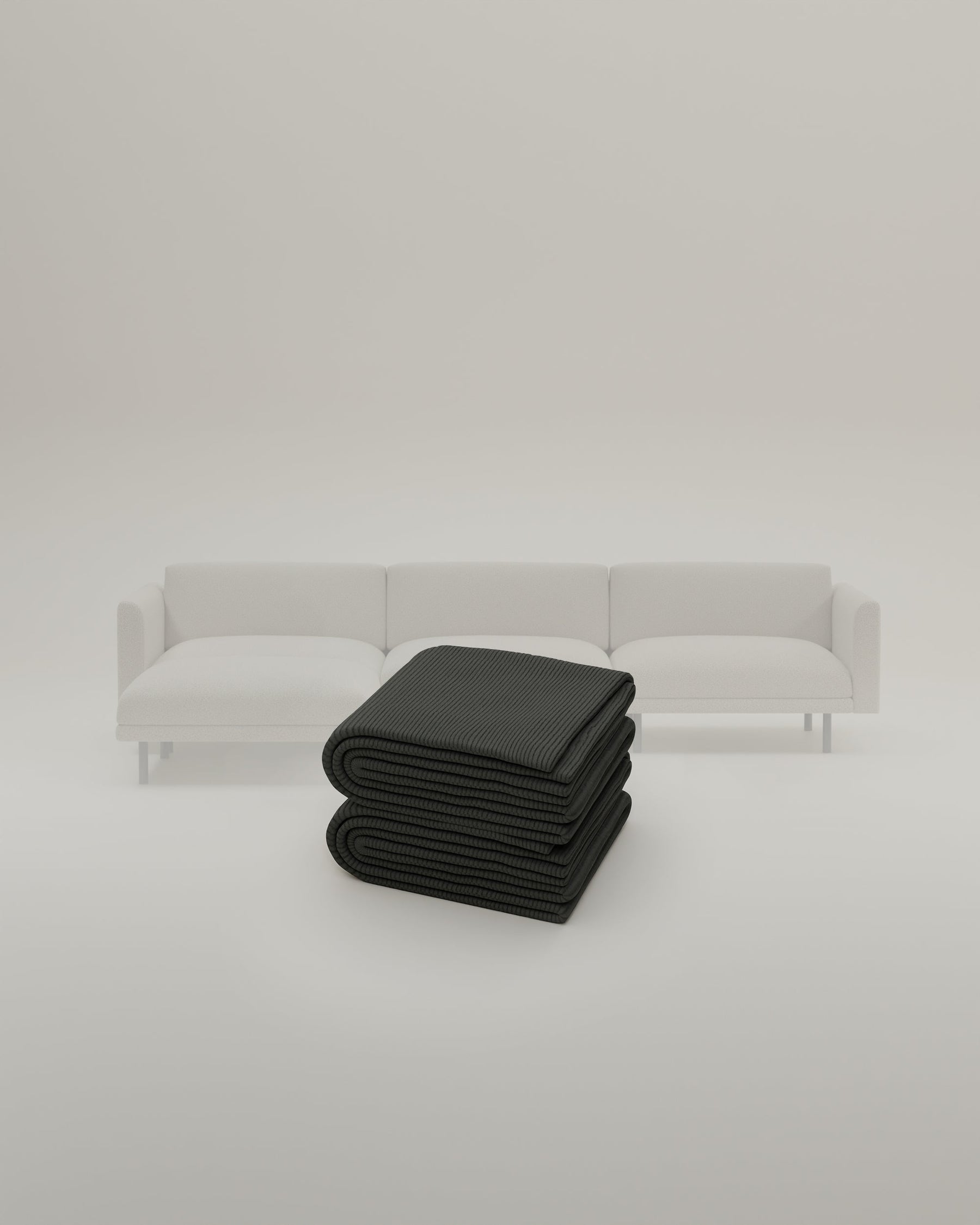 Fabric cover - Modular sofa Aera corner sofa with sleeping function