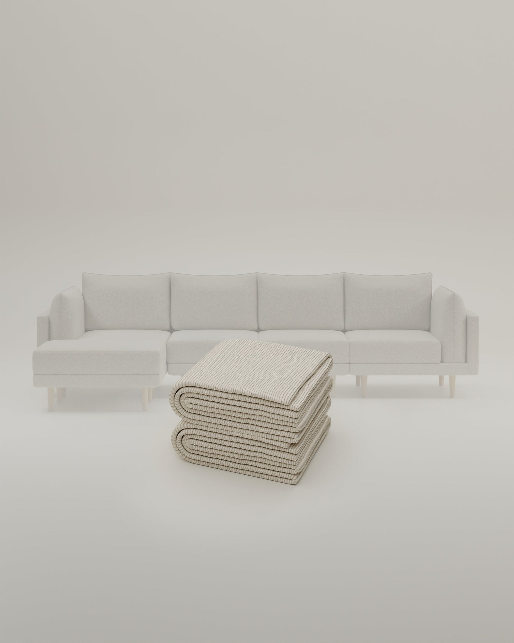Stoffbezug - Modulares Sofa Donna Ecksofa XL