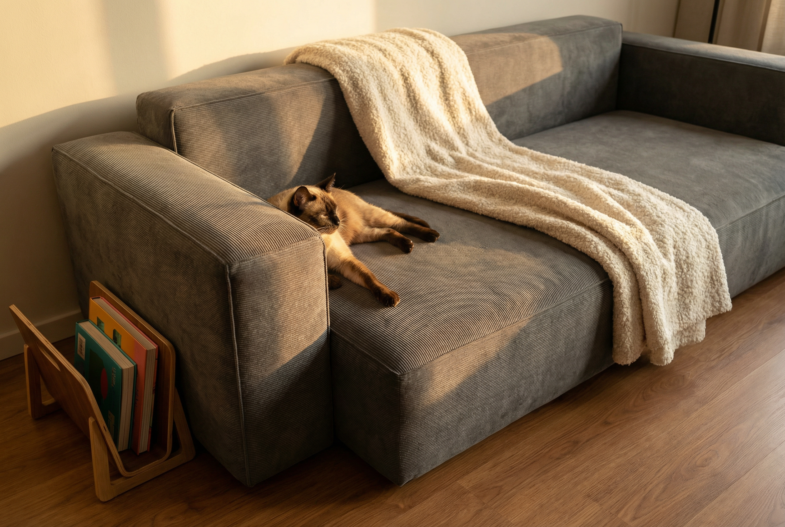 Austrian modular corner sofa Harvey 4-seater with sleep function