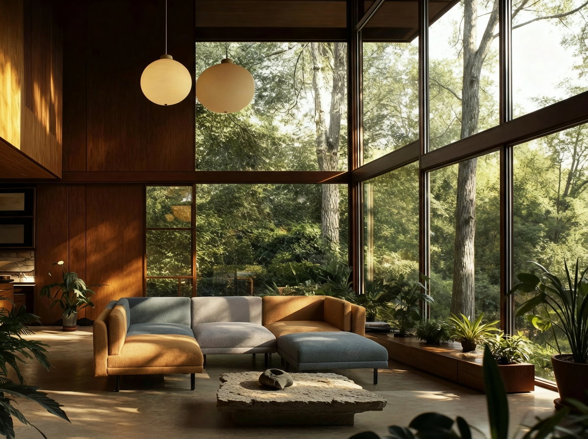 Modular sofa Aera 5-seater with sleeping function