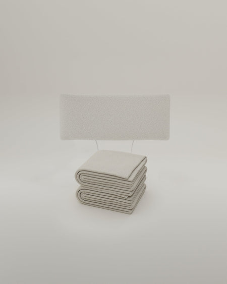 Fabric cover - headrest without seam