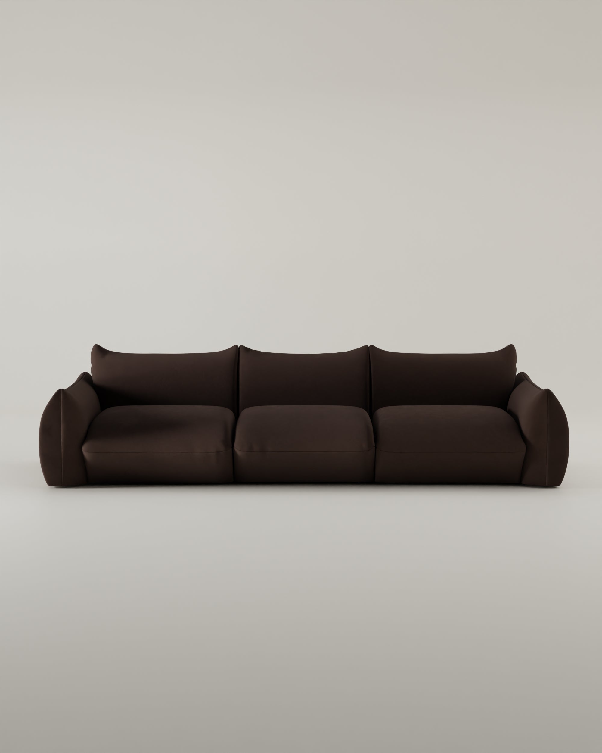 Modulares Sofa Luma 3-Sitzer mit Schlaffunktion