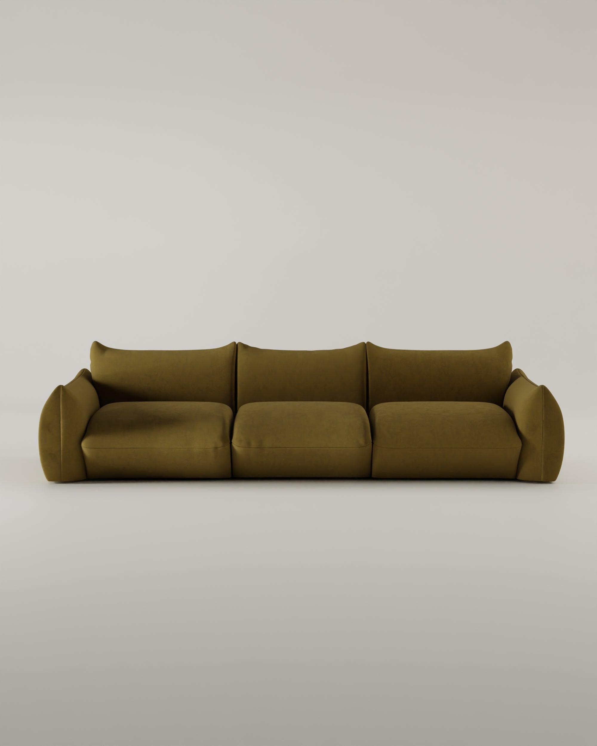 Modulares Sofa Luma 3-Sitzer mit Schlaffunktion