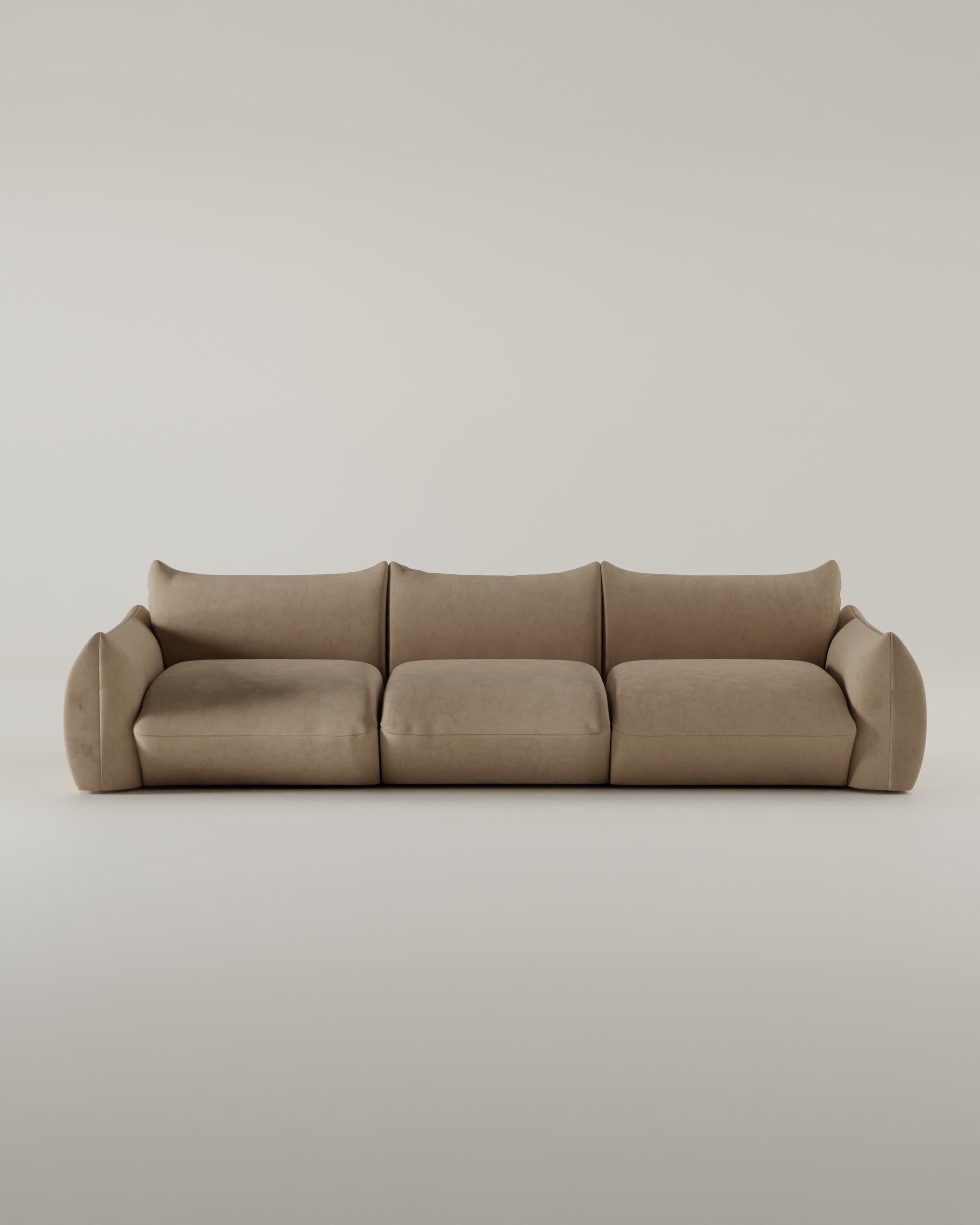 Modulares Sofa Luma 3-Sitzer mit Schlaffunktion
