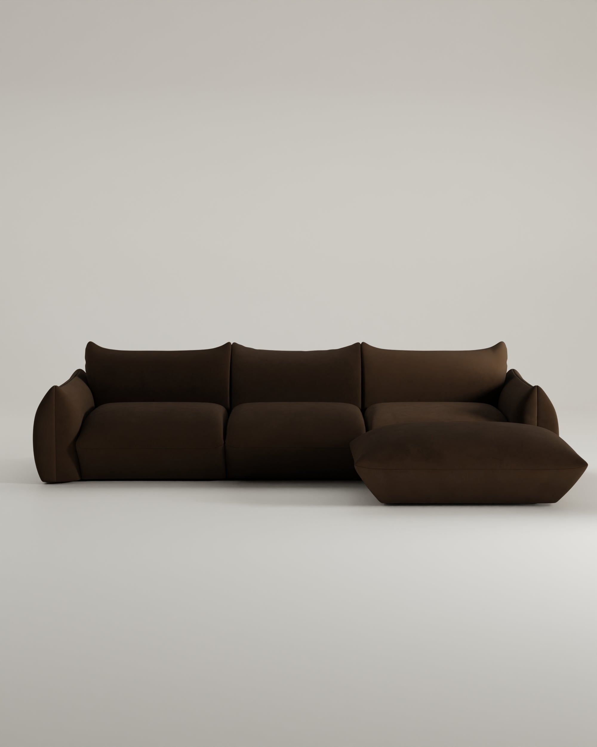 Luma modular sofa L 4-seater with sleep function