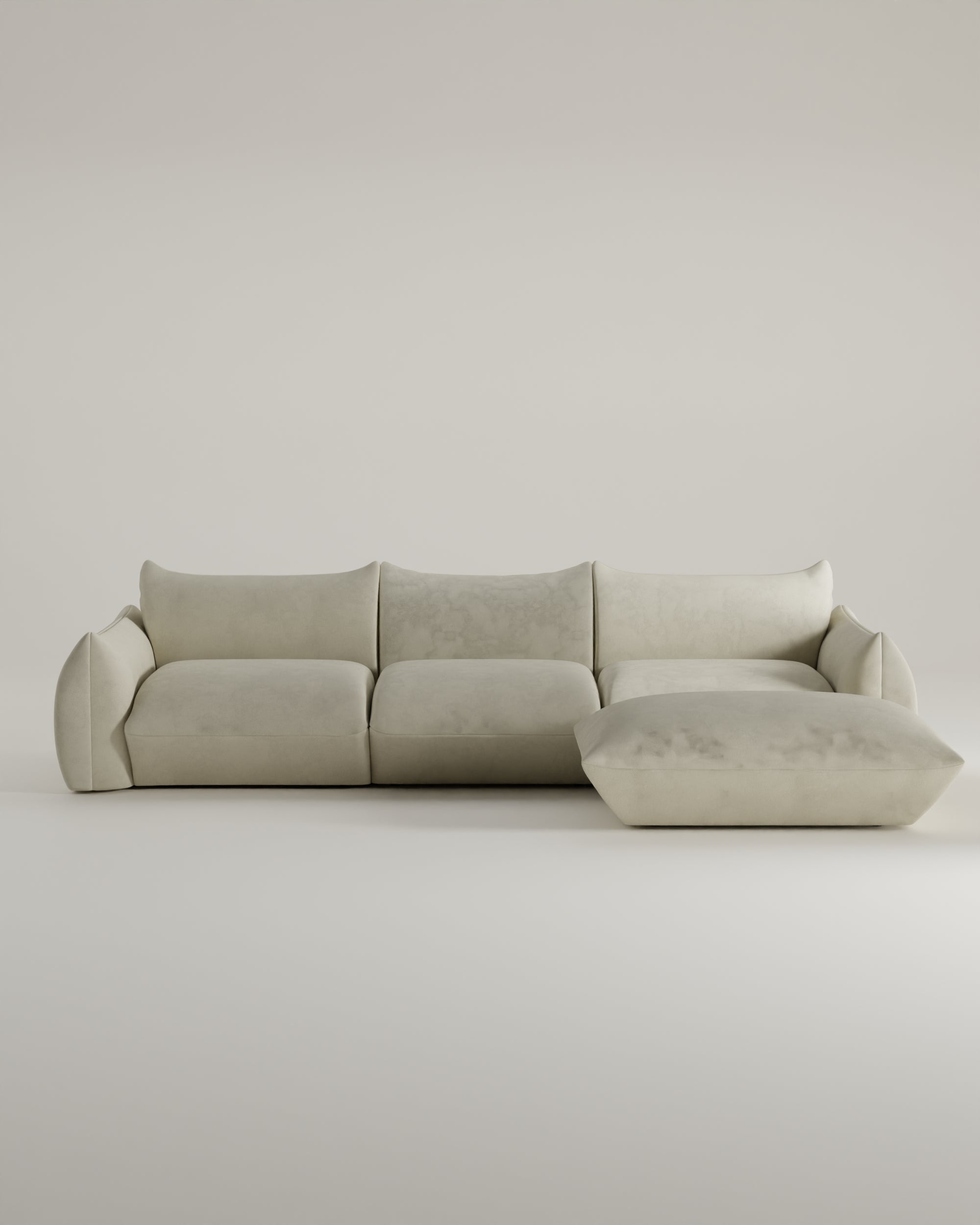 Luma modular sofa L 4-seater with sleep function
