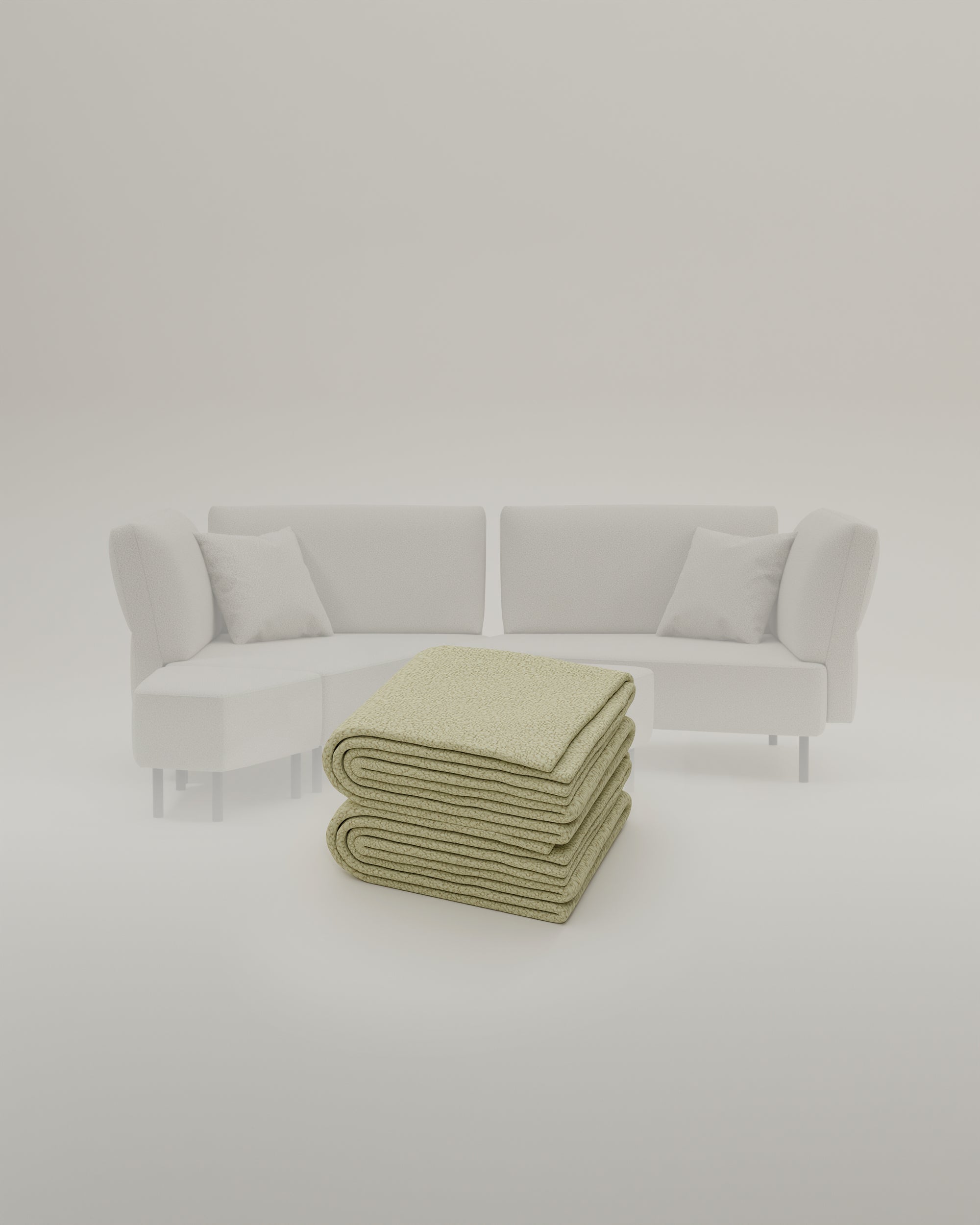 Stoffbezug Fuego Cappuccino - Modulares Sofa Mike - Individuell Joanna