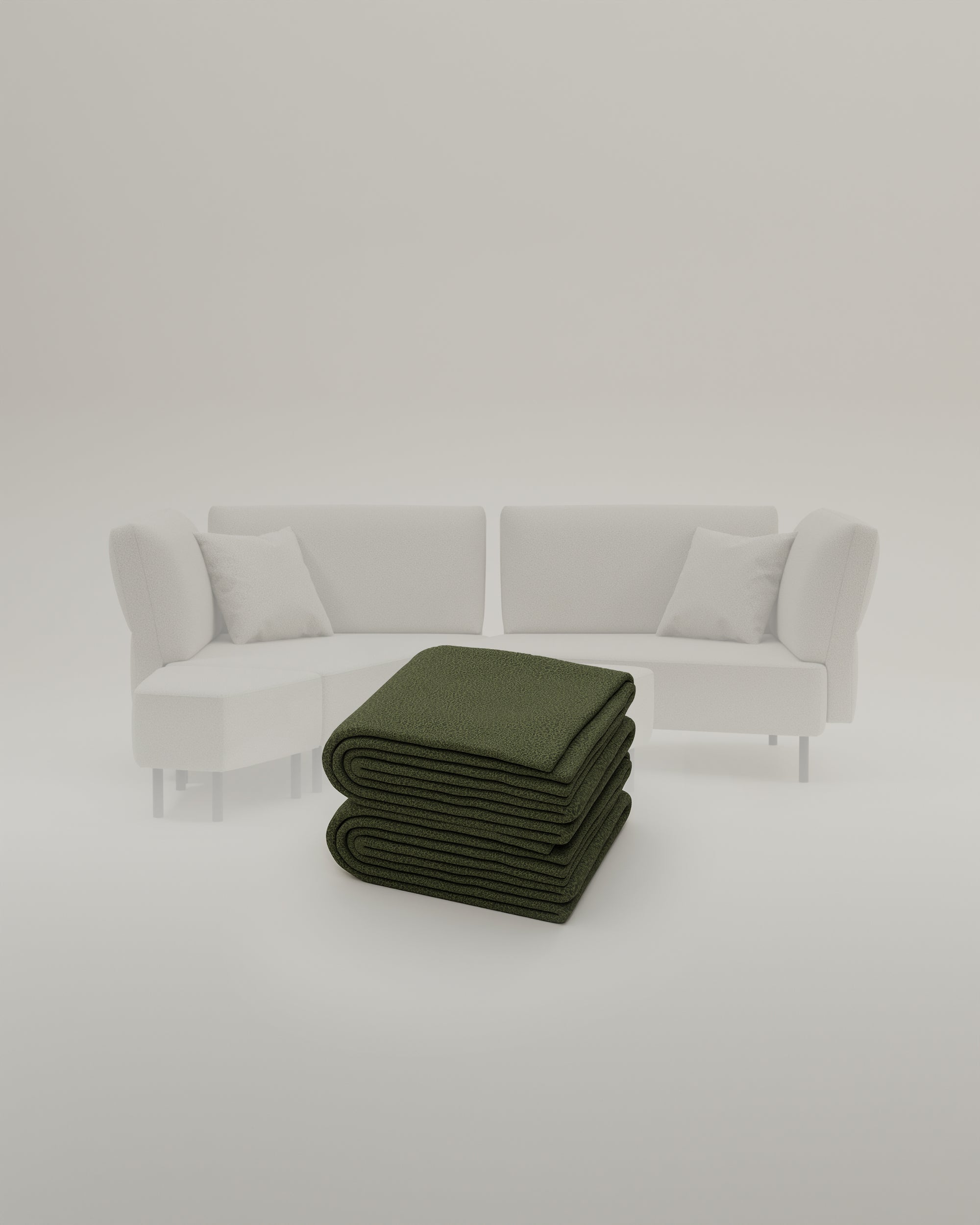 Stoffbezug Fuego Cappuccino - Modulares Sofa Mike - Individuell Joanna