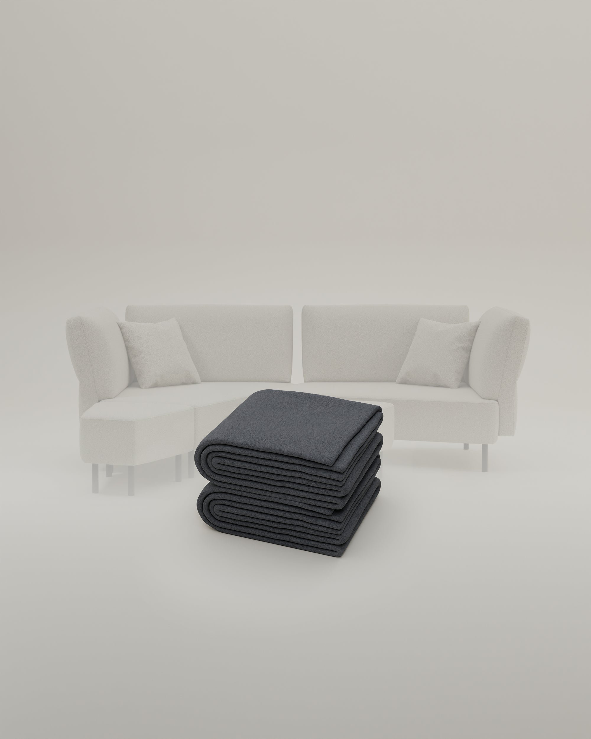 Stoffbezug Fuego Cappuccino - Modulares Sofa Mike - Individuell Joanna