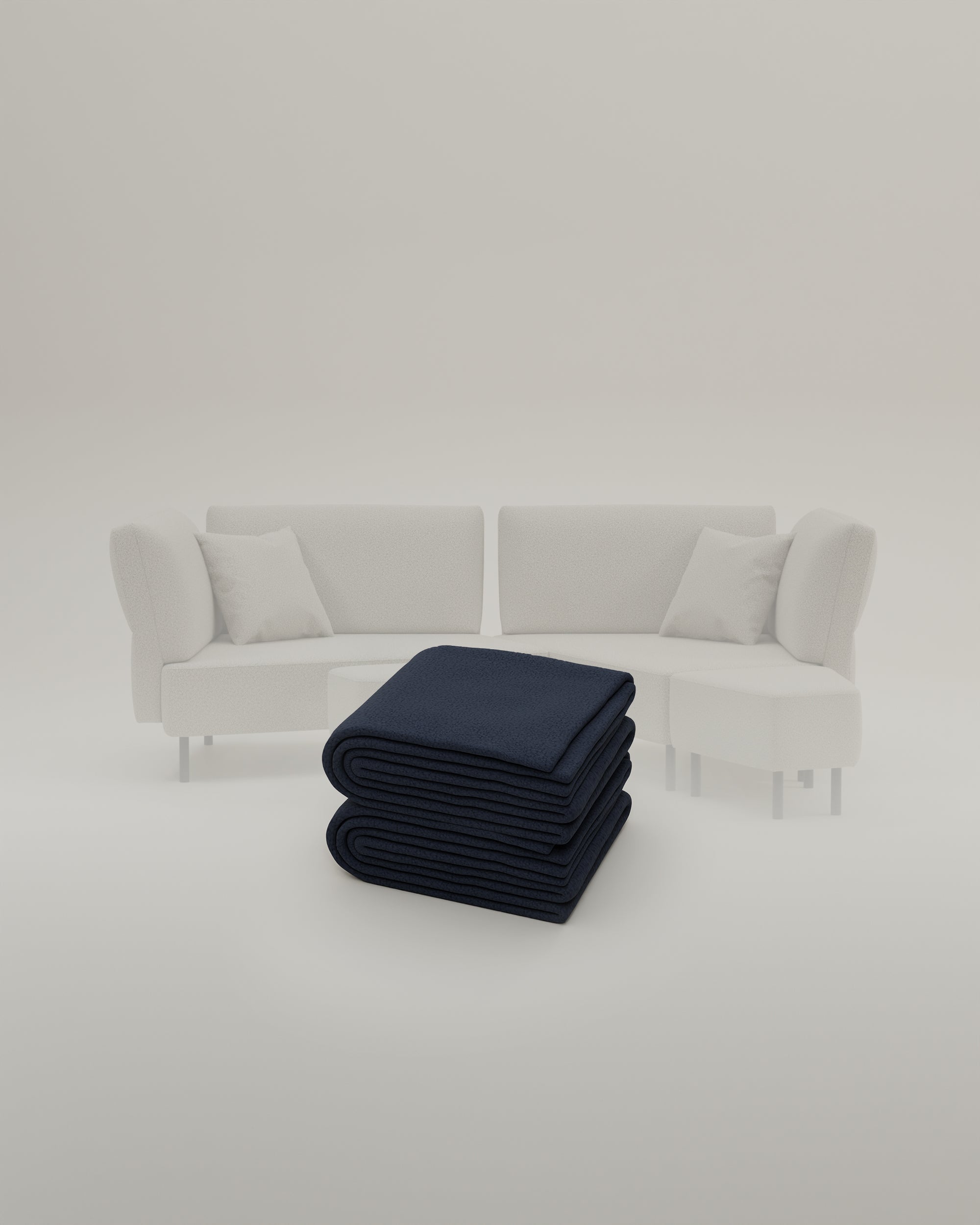 Stoffbezug Fuego Cappuccino - Modulares Sofa Mike - Individuell Joanna