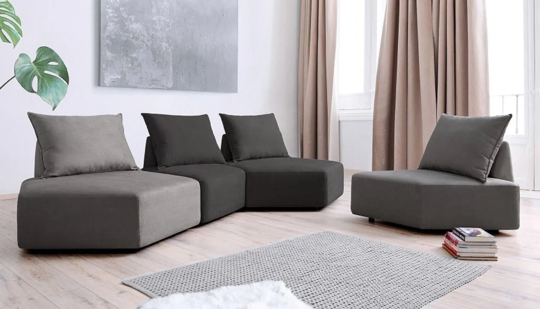 Adventsgewinnspiel- Modulares Sofa Katrina mit Schlaffunktion