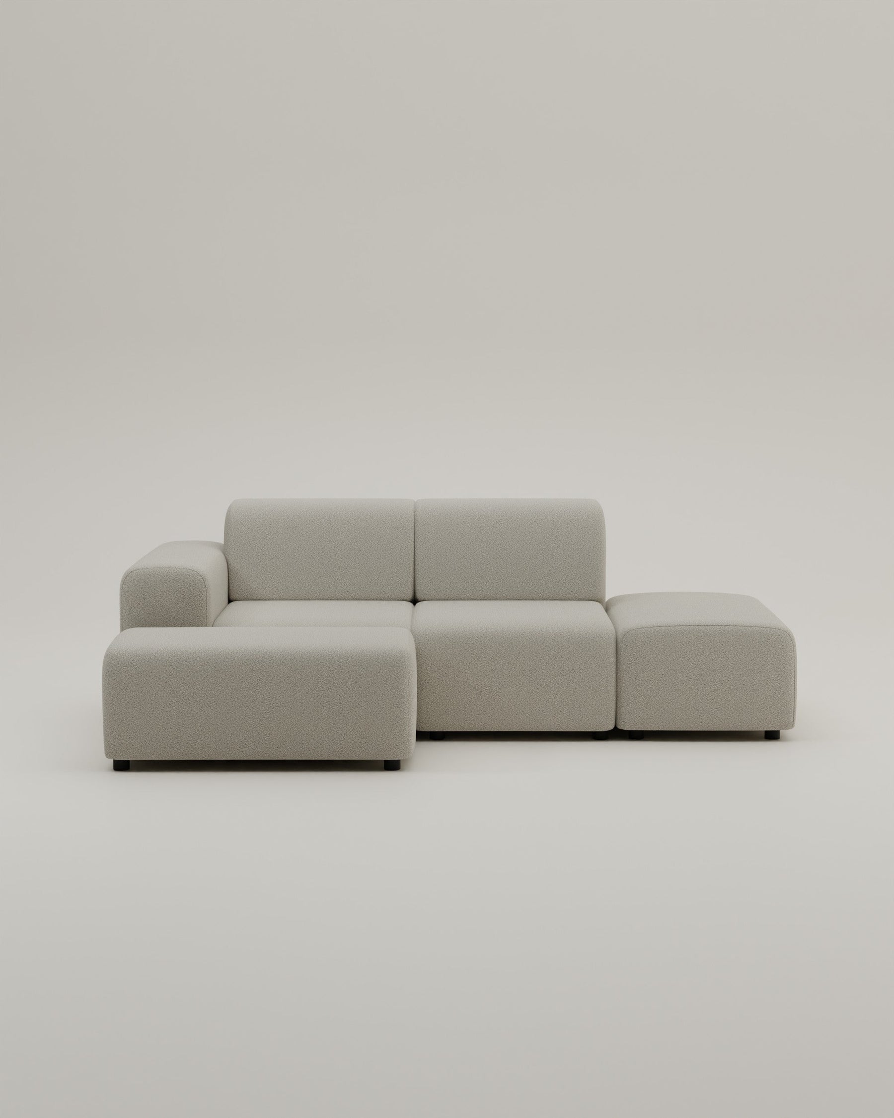 Austrian modular corner sofa Nina 4-seater with sleep function