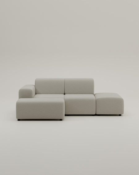 Austrian modular corner sofa Nina 4-seater with sleep function